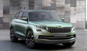 Skoda VisionS Concept previews the future Kodiak SUV