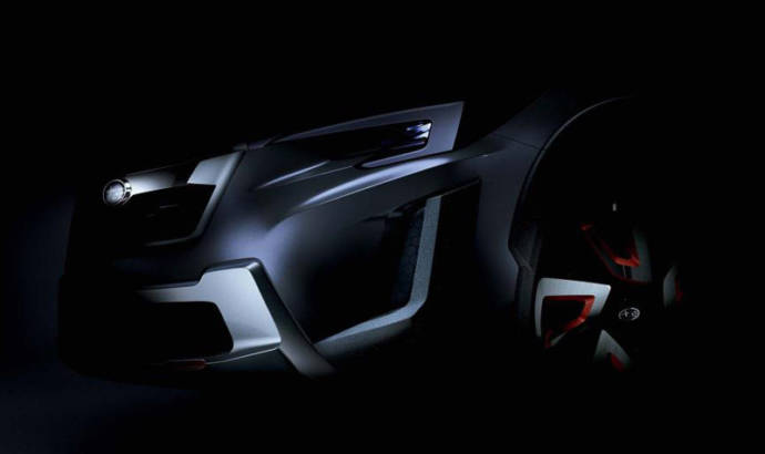 Subaru XV Conept teased ahead of Geneva debut