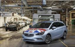 Vauxhall Astra Sports Tourer entered production in the UK