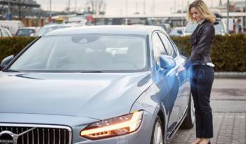 Volvo replaces the car key with a mobile app