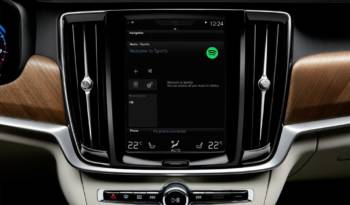 Volvo to offer Spotify on XC90, S90 and V90