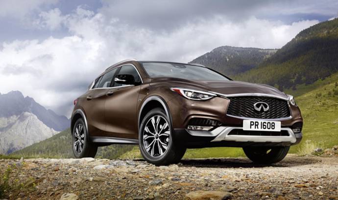 Infiniti QX30 official photos and details