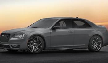 2016 Chrysler 300S Sport Appearance Packages introduced