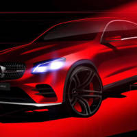 2016 Mercedes-Benz GLC Coupe - Another teaser picture