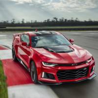 2017 Chevrolet Camaro ZL1 is here. It has 640 HP and a 10 speed gearbox