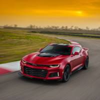 2017 Chevrolet Camaro ZL1 is here. It has 640 HP and a 10 speed gearbox