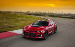 2017 Chevrolet Camaro ZL1 is here. It has 640 HP and a 10 speed gearbox