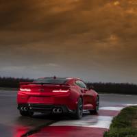 2017 Chevrolet Camaro ZL1 is here. It has 640 HP and a 10 speed gearbox