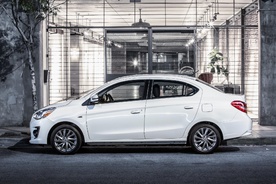 2017 Mitsubishi Mirage G4 sedan unveiled