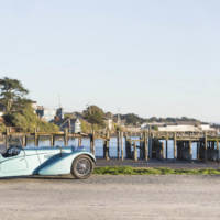 A 1937 Bugatti 57SC was sold for 9.7 million USD