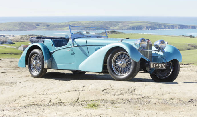 A 1937 Bugatti 57SC was sold for 9.7 million USD