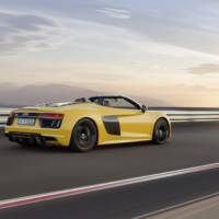 Audi R8 V10 Spyder unveiled in New York