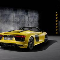 Audi R8 V10 Spyder unveiled in New York