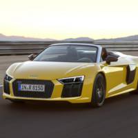 Audi R8 V10 Spyder unveiled in New York