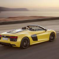 Audi R8 V10 Spyder unveiled in New York