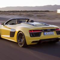 Audi R8 V10 Spyder unveiled in New York