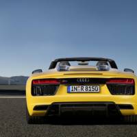 Audi R8 V10 Spyder unveiled in New York