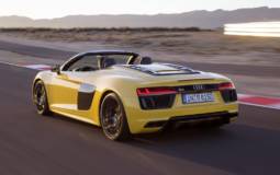 Audi R8 V10 Spyder unveiled in New York