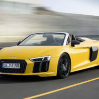 Audi R8 V10 Spyder unveiled in New York