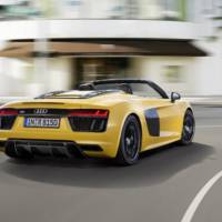 Audi R8 V10 Spyder unveiled in New York