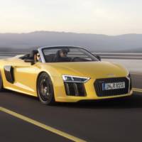 Audi R8 V10 Spyder unveiled in New York