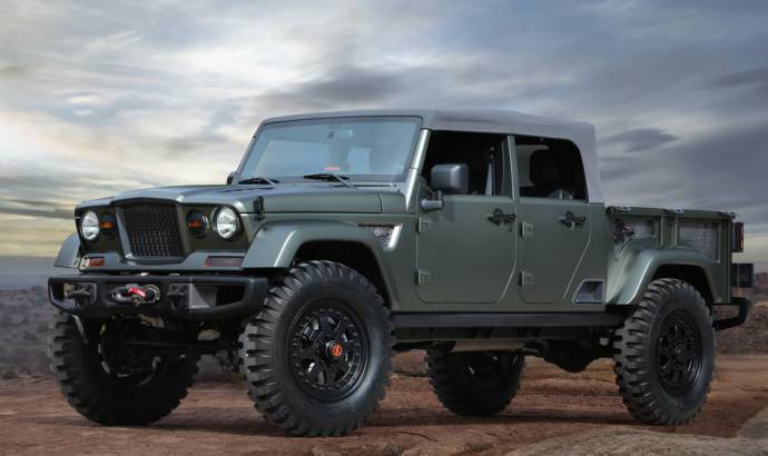 Jeep Crew Chief concept previews the upcoming pickup