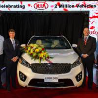 Kia produces its two millionth vehicle in US