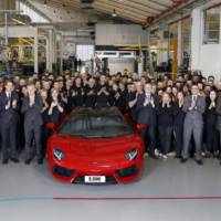 Lamborghini Aventador reached 5.000 units