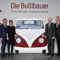 Volkswagen Hannover celebrates 60 years since building the first Bulli