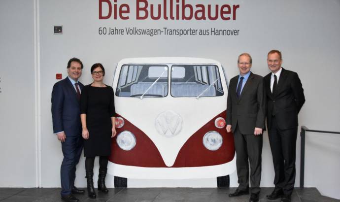 Volkswagen Hannover celebrates 60 years since building the first Bulli