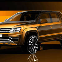 2016 Volkswagen Amarok facelift - First official sketches