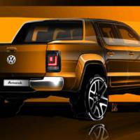 2016 Volkswagen Amarok facelift - First official sketches