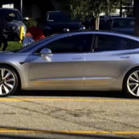 2017 Tesla Model 3 - First real life pictures and video