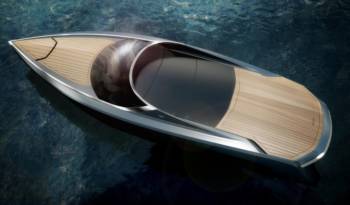 Aston Martin Powerboat AM37 presented in Milan