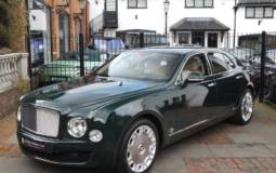 Bentley Mulsanne owned by the Queen, up for auction