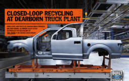 Ford is recycling enough aluminium to build 30.000 units of the F-150