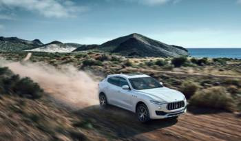 Maserati Levante SUV driven in Italy