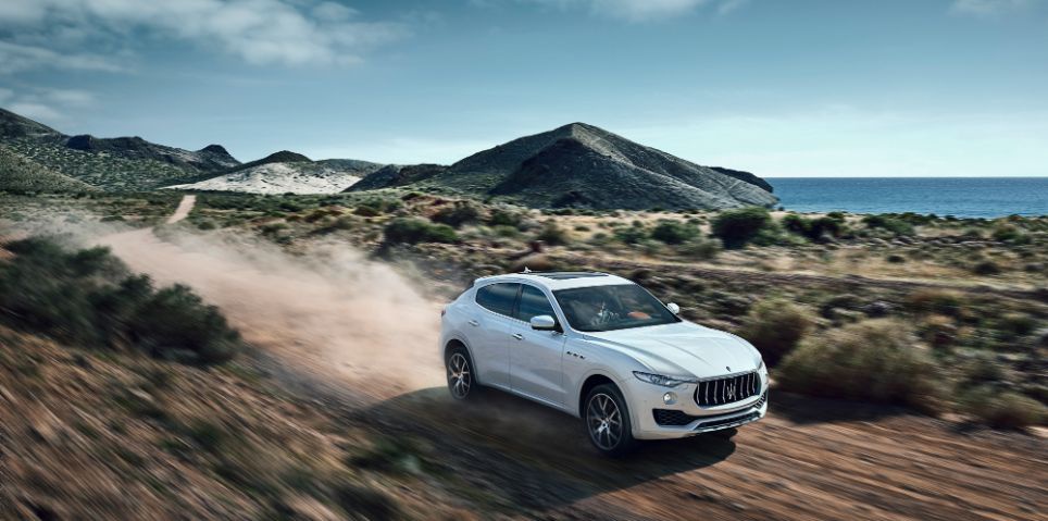 Maserati Levante SUV driven in Italy