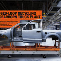 Ford is recycling enough aluminium to build 30.000 units of the F-150