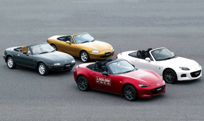 Mazda MX-5 reaches 1 million units produced