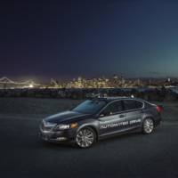Acura RLX Sport Hybrid reached second generation as autonomos vehicle