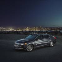 Acura RLX Sport Hybrid reached second generation as autonomos vehicle