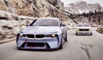 BMW 2002 Hommage Concept - Back to the future