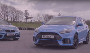 Ford Focus RS battles the new BMW M2 on track