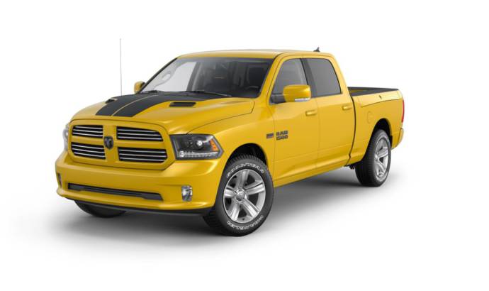 Ram 1500 Stinger Yellow Sport introduced in the US