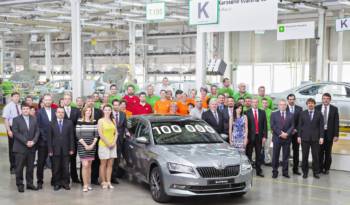 Skoda Superb production reaches 100.000 units