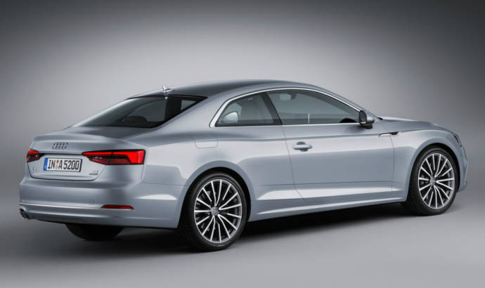 2016 Audi A5 Coupe officially unveiled