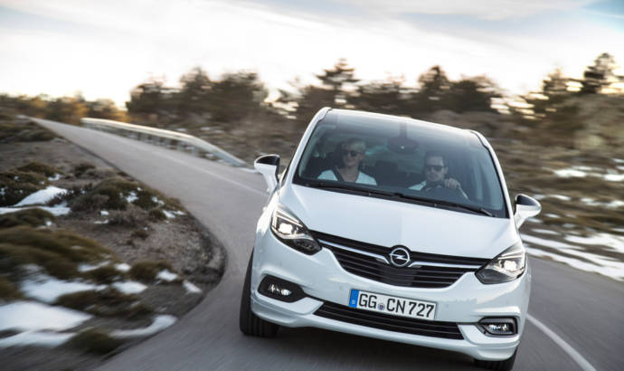 2016 Opel Zafira facelift - Official pictures and details