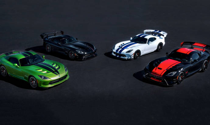 2017 Dodge Viper - The swan song comes in five special-edition models