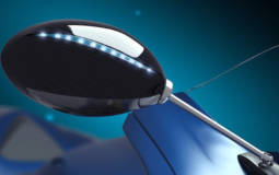 A company has developed mirrors that adjust to rider position